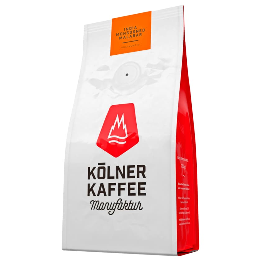 Kölner Kaffee Manufaktur India Monsooned Malaba Bohnen 250g